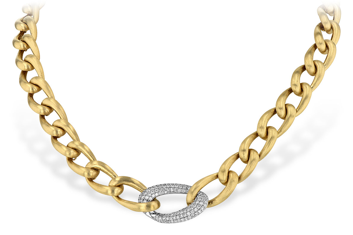 F190-65388: NECKLACE 1.22 TW (17 INCH LENGTH)
