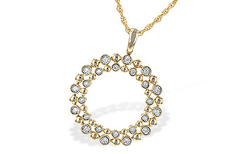 G190-69015: NECKLACE .12 TW