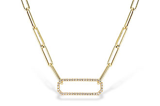 G274-28179: NECKLACE .50 TW (17 INCHES)