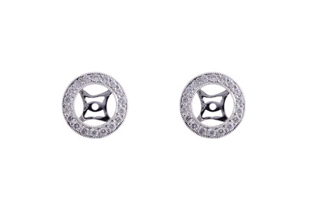 H184-33570: EARRING JACKET .32 TW (FOR 1.50-2.00 CT TW STUDS)