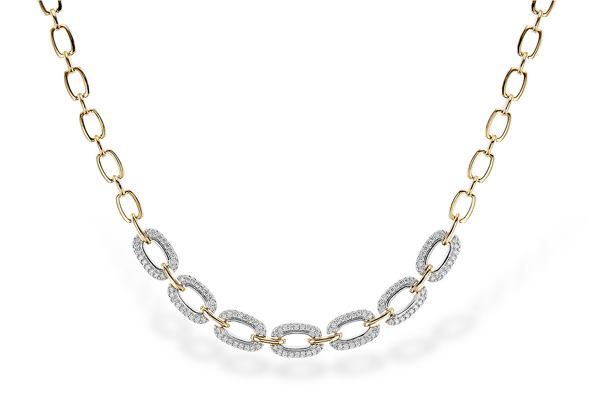 L274-29024: NECKLACE 1.95 TW (17 INCHES)