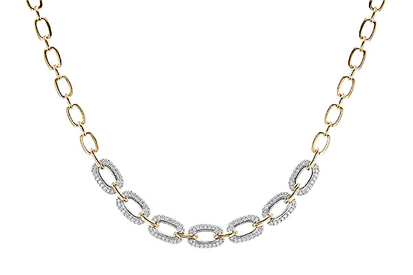L274-29024: NECKLACE 1.95 TW (17 INCHES)