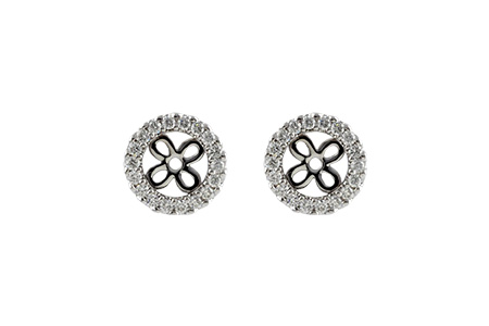 M187-95379: EARRING JACKETS .24 TW (FOR 0.75-1.00 CT TW STUDS)