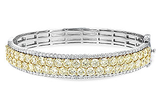 A189-76298: BANGLE 8.17 YELLOW DIA 9.64 TW