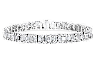 A274-29970: BRACELET 2.72 TW BAGUETTES 4.10 TW