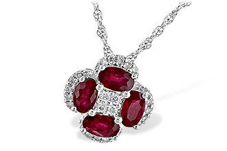 B190-64516: NECK 1.09 RUBY 1.22 TGW