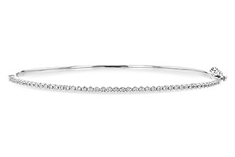 D190-72716: BANGLE BRACELET .50 TW