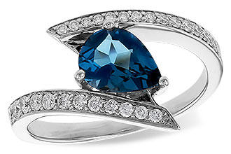 D275-19943: LDS RG 1.04 LONDON BLUE TOPAZ 1.28 TGW (8x6MM)