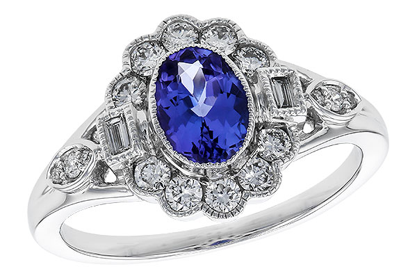 D275-19970: LDS RG .80 TANZANITE 1.20 TGW (7x5MM OV)