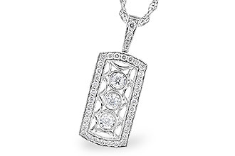 E273-42688: NECKLACE .40 TW