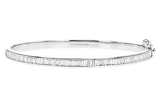 H274-29079: BANGLE 1.02 TW BAGUETTE DIAMONDS