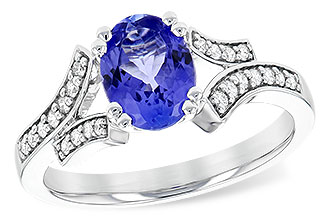 K190-70906: LDS RG 1.15 TANZANITE 1.30 TGW