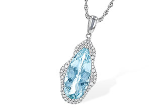 M190-69942: NECK 3.97 AQUAMARINE 4.20 TGW