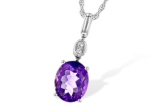 M190-72642: NECK 2.10 AMETHYST 2.13 TGW (10x8MM AMY)
