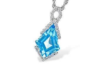 M273-39006: NECK 2.40 BLUE TOPAZ 2.53 TGW